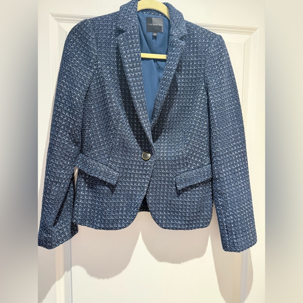 The Limited One Button Blazer Coat Suit Jacket S